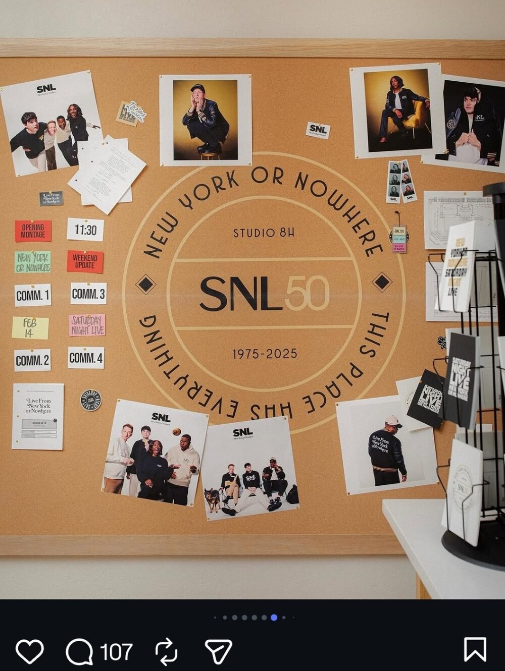 NWT Live From New York or Nowhere - NYON x SNL B&W Tote Bag Lt Ed - Picture 4 of 6